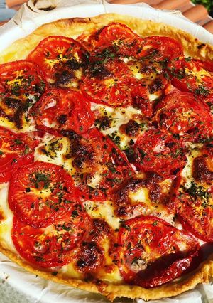 Une photo de Tarte à la tomate