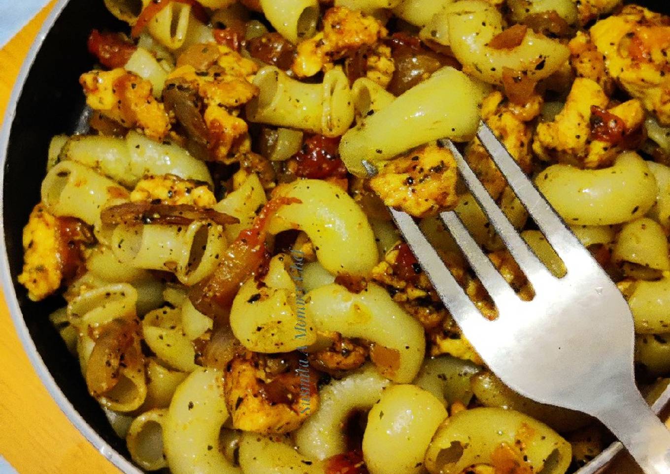 Chicken macaroni pasta