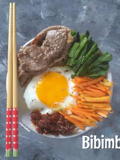 Foto resep Bibimbap