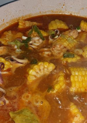 Foto resep Seafood saos Padang