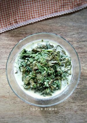 Foto resep Bobor Daun Singkong/ Ketela