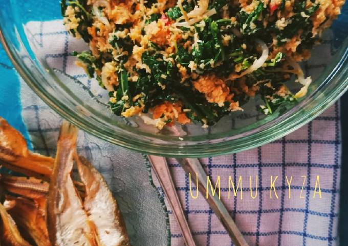 Cara Membuat Urap Sayur Daun Singkong Untuk Jualan