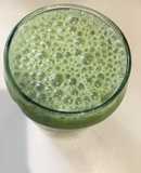 Batido de Coco-Aloe- Espinacas-Guayaba (smoothie)