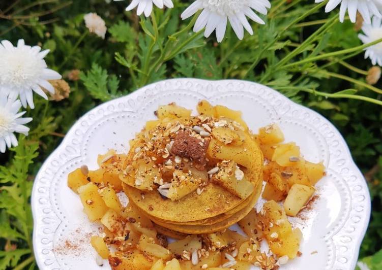 Panquecas de cenoura saudáveis