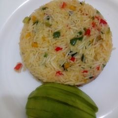 A picture of Vegetable rice.