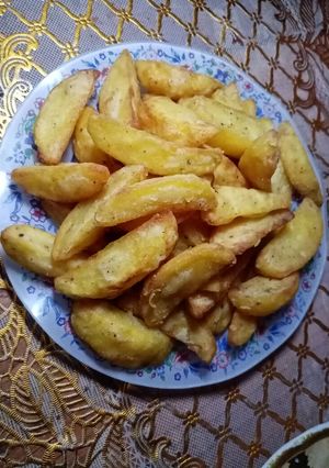صورة لوصفة بطاطا ودجز