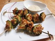 A picture of roasted brussel sprouts