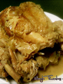 Una foto de Pollo a la olla