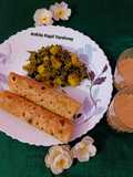 Methi Aloo Sabji, Paratha & Ginger Tea