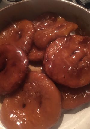 Una foto de Sopaipillas de zapallo pasadas!