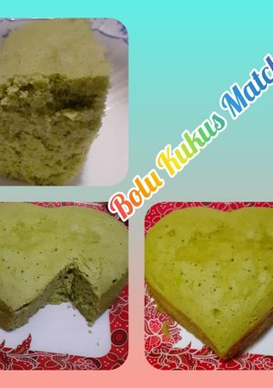 Foto resep Bolu kukus matcha
