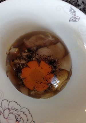 Hình của món Thịt đông.