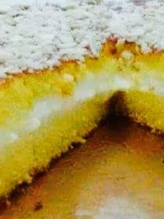 صورة لوصفة بسبوسة بالكريمة