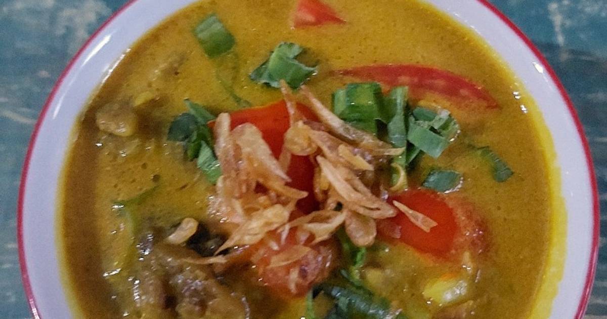 Resep Soto Kuning Bogor Rasanya Maknyus