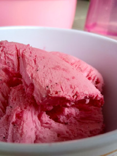 Foto resep Es Krim Buah Naga Susu Kedelai