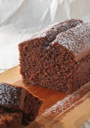 A picture of Chocolate Pound Cake.