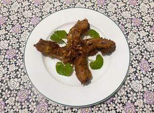 Hình của món SP.0719 - Sườn Heo Nướng Sả.