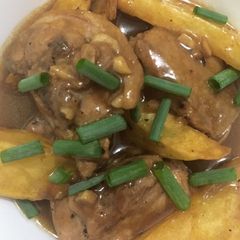 A picture of Chicken Adobo.