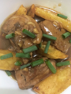 A picture of Chicken Adobo.