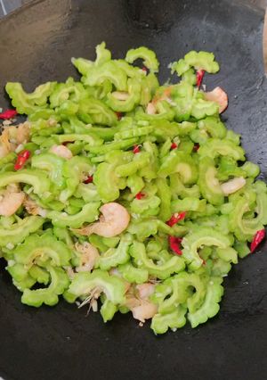 Foto resep Tumis Pare Udang tidak pahit tanpa micin