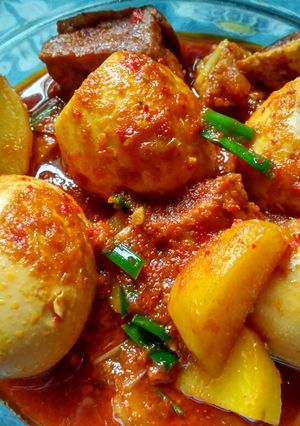 Foto resep Semur Telur + Tahu Kentang #SiapRamadan
