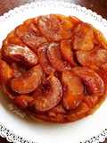 Peach and Rosemary Tatin
