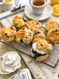 🇬🇧LEMON BLUEBERRY SCONES