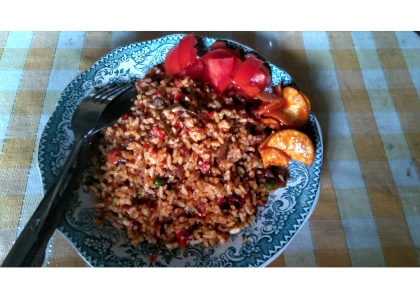 Nasi goreng rendang