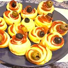 Foto di Antipasto di pasta sfoglia sfizioso e veloce