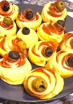 Foto di Antipasto di pasta sfoglia sfizioso e veloce