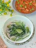 Bobor Bayam Labu Siam
