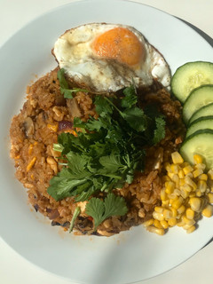 Foto resep Nasi Goreng Saos Samyang 2x hot plus Saos ABC Extra Hot Chili