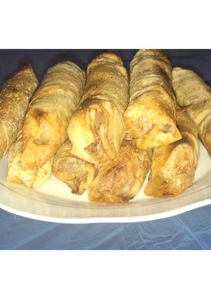 صورة لوصفة رولات المسخن🤤