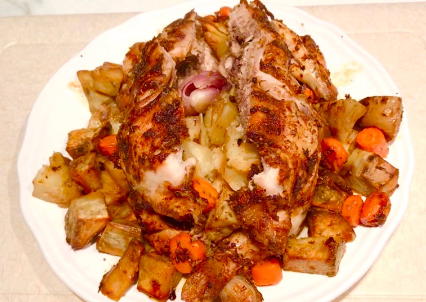 Stuffed chicken recipe. #onerecipeonetree