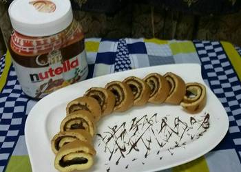 Easiest Way to Make Appetizing Stovetop Nutella Swiss Rolls anniversary