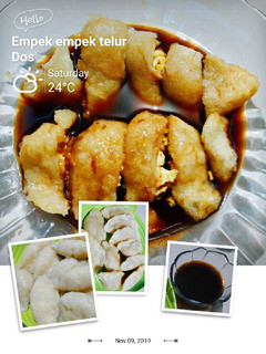Foto resep Pempek Dos telur (Tanpa Ikan)