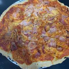 Una foto de Pizza casera