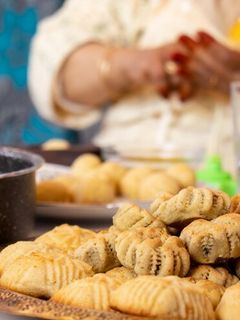 صورة لوصفة المعمول الحجازي بالتمر😍