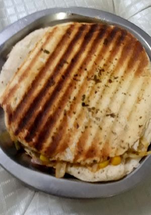 A picture of Vegetable Sandwich.
