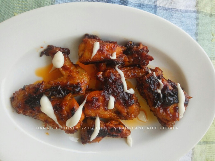 Resep Honey Spicy Chicken Panggang Magic Com Untuk Pemula