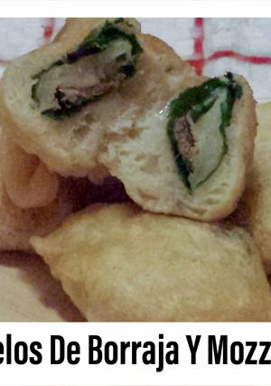 Foto principal de Buñuelos de borraja y mozzarella
