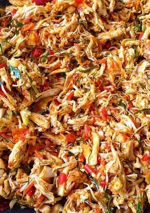 Foto resep Ayam Suwir Pedas
