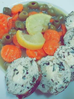 صورة لوصفة رولي دجاج مع طاجين زيتون🌷