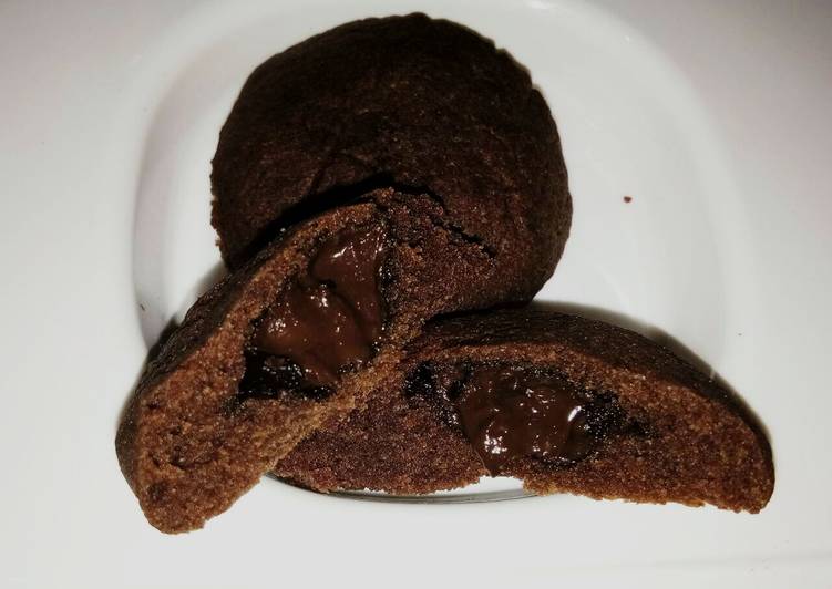 Recipe of Homemade Chocalate filled cookie