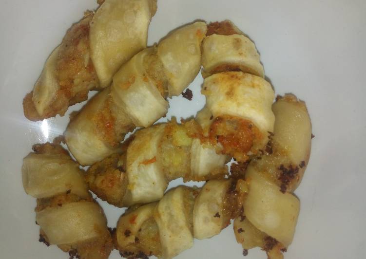 Steps to Prepare Any-night-of-the-week Irish curl rolls