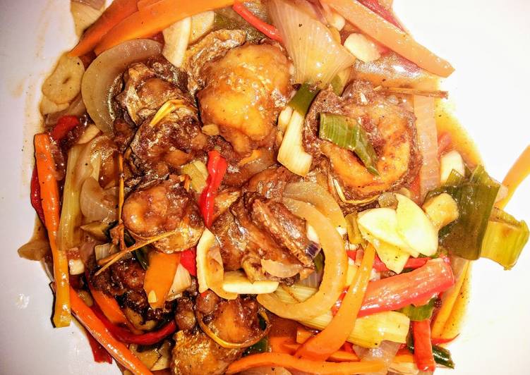 Ikan Layur Goreng Garing Asam Manis