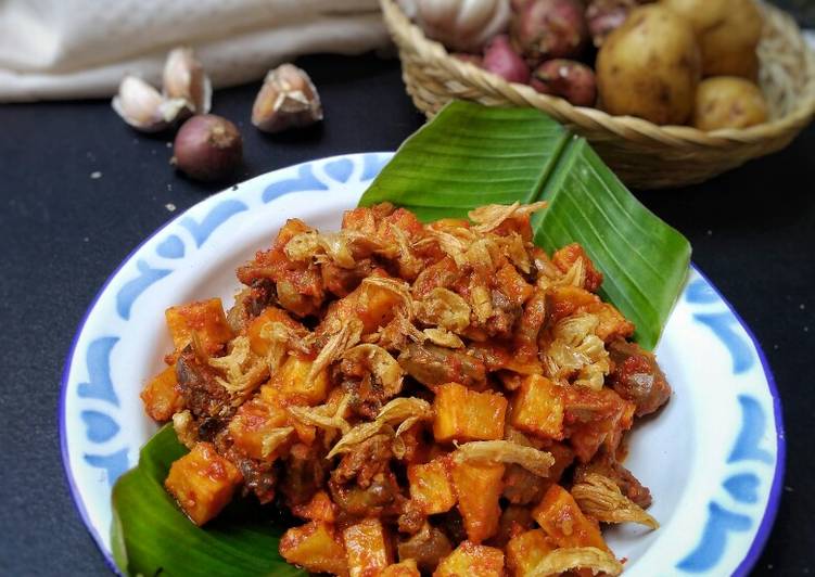 Sambal Goreng Kentang Ati Ampela