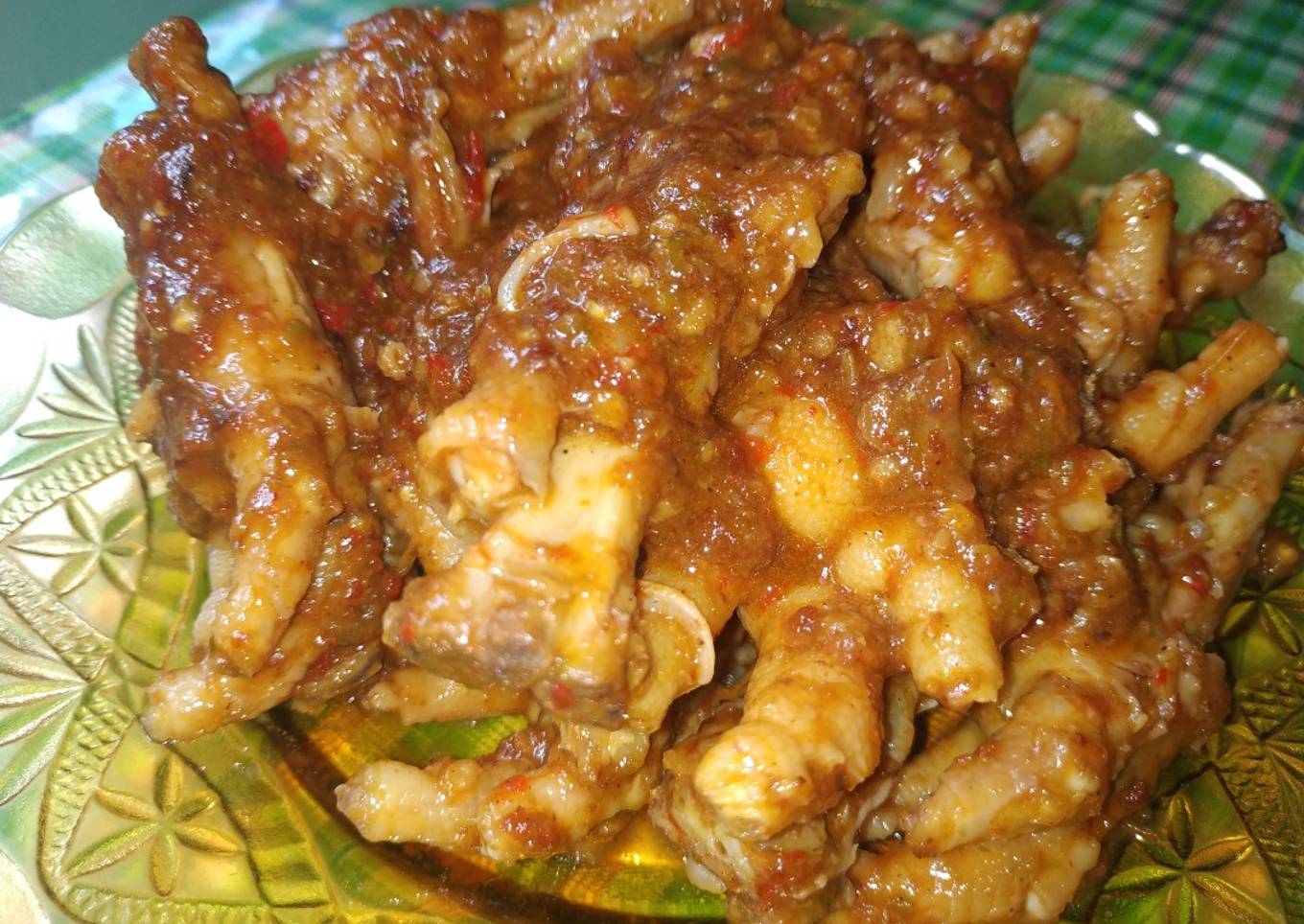 Ceker presto pedas manis