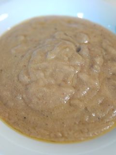 Una foto de Salsa de champiñones