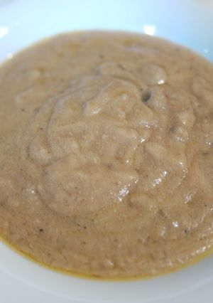 Una foto de Salsa de champiñones